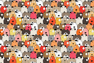 design seamless allover logo patterns to elevate your brand