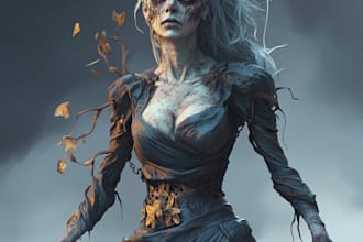 draw your dnd character art and oc