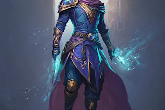 dnd character art illustration commissions