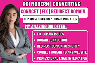fix, connect, redirect domain to shopify, systeme io sales funnel, landing page