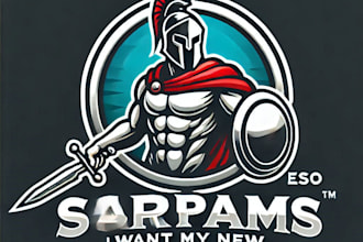 do wonderful spartacus mascot logo design with express delivery