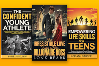 do book cover design, ebook cover design, kindle book cover