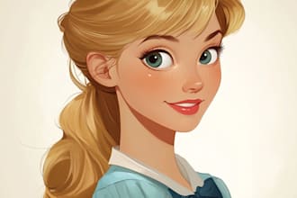 draw you as a disney princess