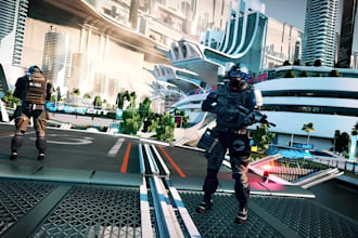 do unreal engine game development, multiplayer game, unreal engine game