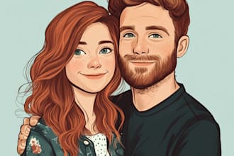 make a beautiful couple portrait