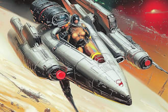 draw you sci fi and spaceship design for you