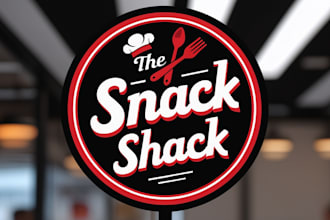 design food and restaurant logo