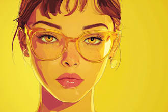 draw simpsons, caricature, cartoon character, yellow cartoon
