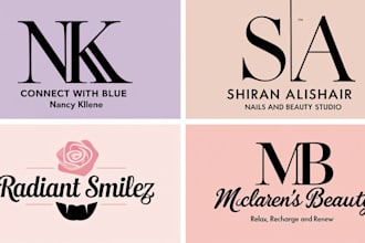 design luxury fashion and clothing brand logo