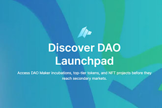 code blockchain on hyperledger fabric, ido launchpad p2e platform, fork daos web