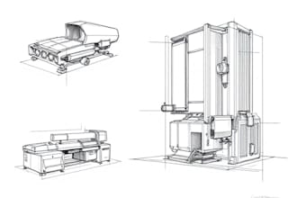 draw industrial design product illustrations and sketches
