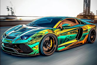 do car wrap design, vehicle wrap design, van wrap design
