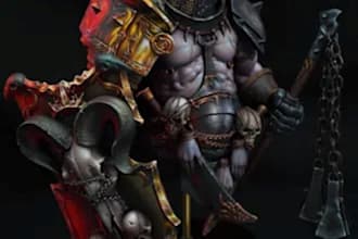 draw your favorite warhammer 40k character