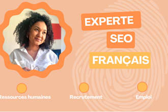 write optimized SEO content and articles in french