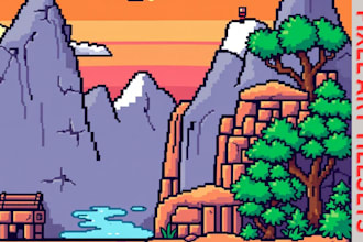 draw retro pixel art,pixel map pixel tileset pixel art portraits 2d sprite sheet