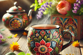 create trendy tumbler, coffee mug and t shirt designs