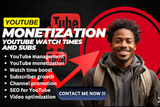 do seo channel optimization, video promotion get watch times, to get monetize
