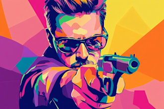 make an awesome wpap pop art portrait