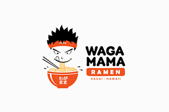 design a unique food, coffee, BBQ, and restaurant logo