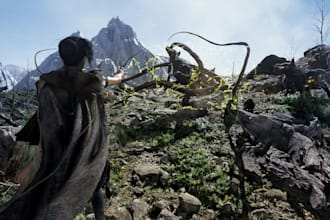 create ps5,ps4 rpg,mmorg adventure game in ue or unity,sci fi fantasy game