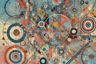 make a  abstract wall art designs art for you