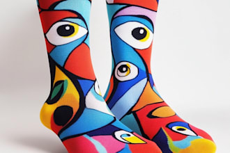 do design unique socks design for your brand