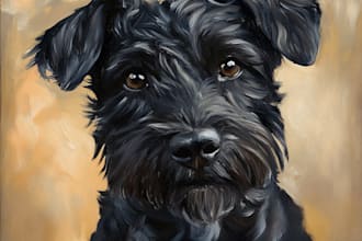 do create custom royal pet portrait in high quality