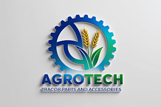create a landscape agriculture logo