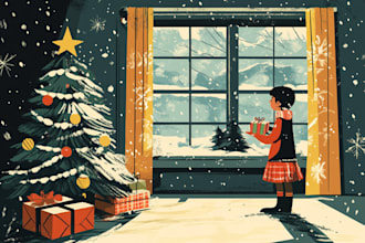 do christmas card or invitation card design