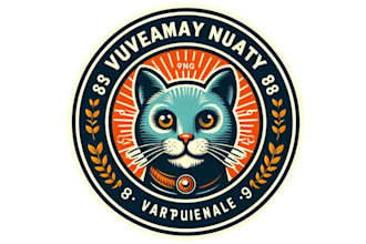 design unique pet, dog, cat and animal logo
