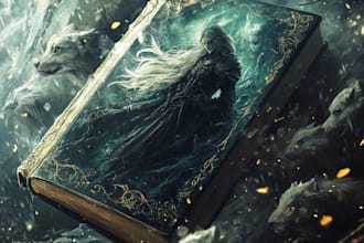 create fantasy covers, kindle book covers, and book covers