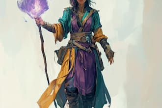 do dnd character art and dnd character art