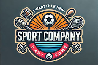 do wonderful sport mascot logo design with 1 day delivery