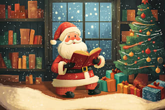 make amazing christmas card or invitation card design