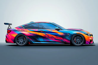 create luxury wrap design for any vehicle car,truck,van,trailer