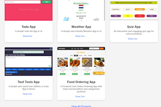 be your front end developer to create dynamic react websites