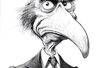 draw political cartoon and comic strip