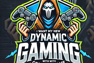 do make dynamic gaming mascot logo design with express delivery