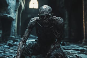 perform fantasy horror and characters from fantasy horror