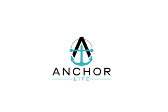 do modern super anchor logo design