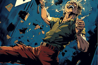 create graphic novels and comic book