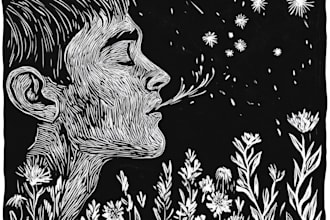 make a exquisite linocut illustrations unleash artistic