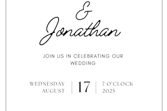 create custom digital wedding invitations