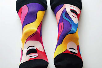 design unique socks for you