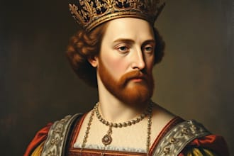 create a custom royal renaissance portrait painting