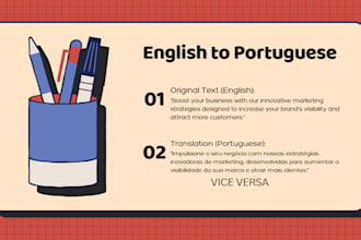 translate any text from english to portuguese and spanish
