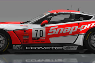 craft dynamic racing car livery,iracing model,  assetto corsa,fpv cameras,v  ray
