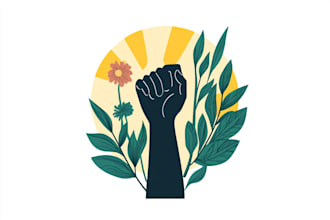 design unique political campaign logo for you