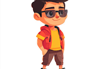 create animals cartoon character illustration design
