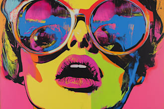 draw your cartoon, anime, pop art, freestyle drawing